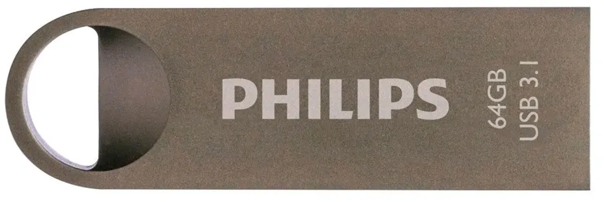 Philips USB Stick FM64FD165B 64GB - Grijs
