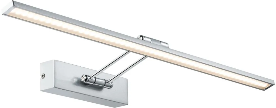 Paulmann Galeria LED Schilderijlamp Beam 2700K 1050lm - Nikkel geborsteld, Chroom