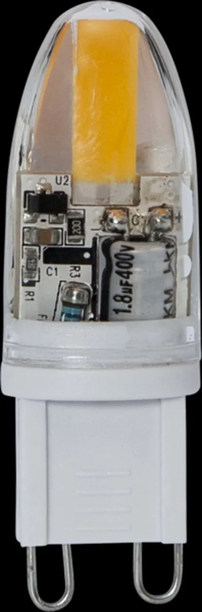 Star Trading Capsule Steeklampje G9 1.8W - Extra Warm Wit 2700K - Mat