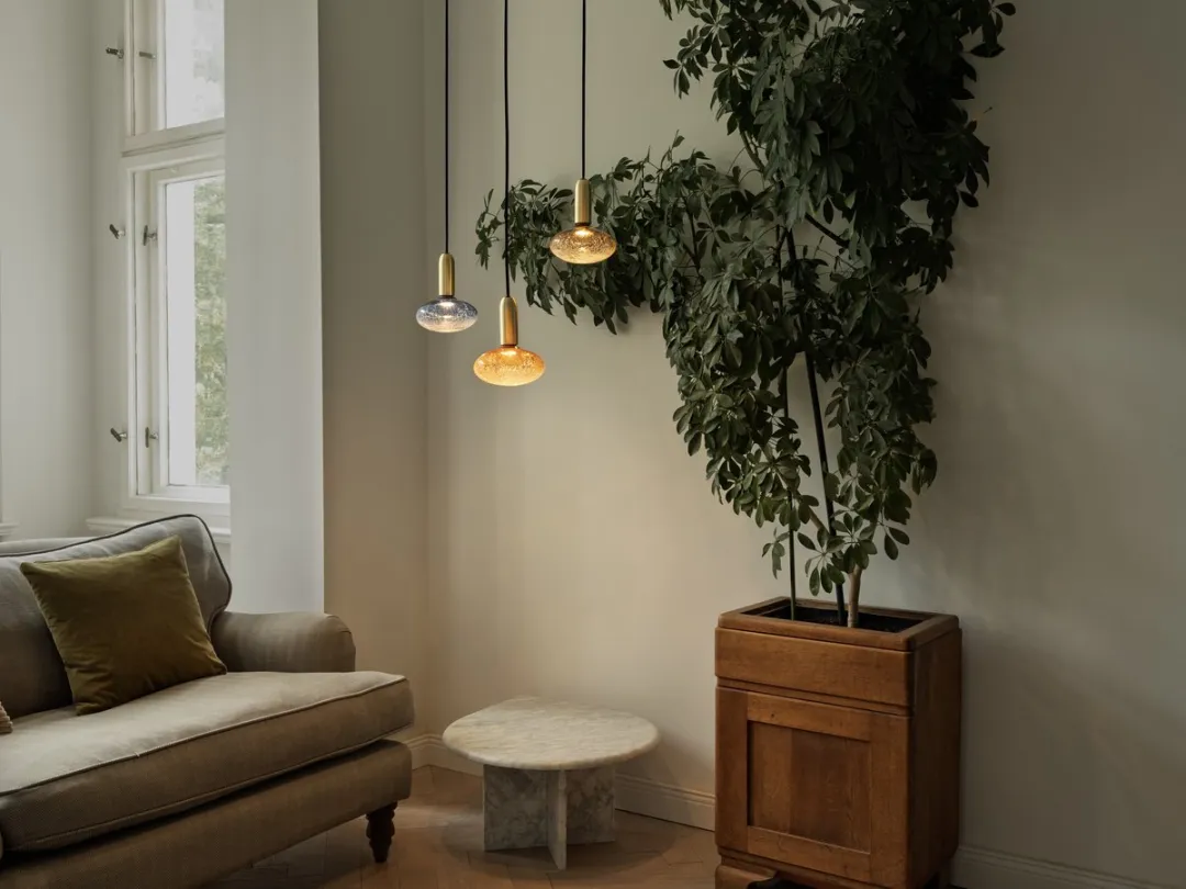 Osram Decor LED Lamp Cracked Glass 3.5W 2700K - Ø150cm - Mat Oranje