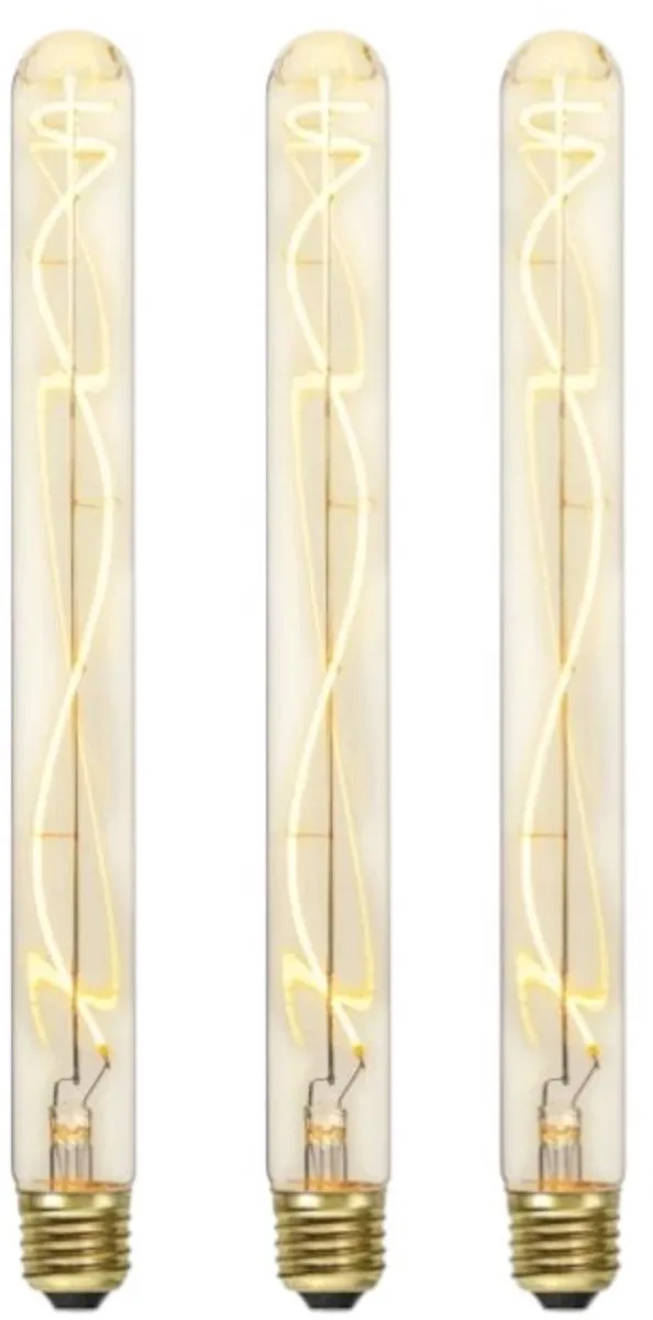 Star Trading Staaflamp E27 4W Super Warm Wit - 3 Stuks