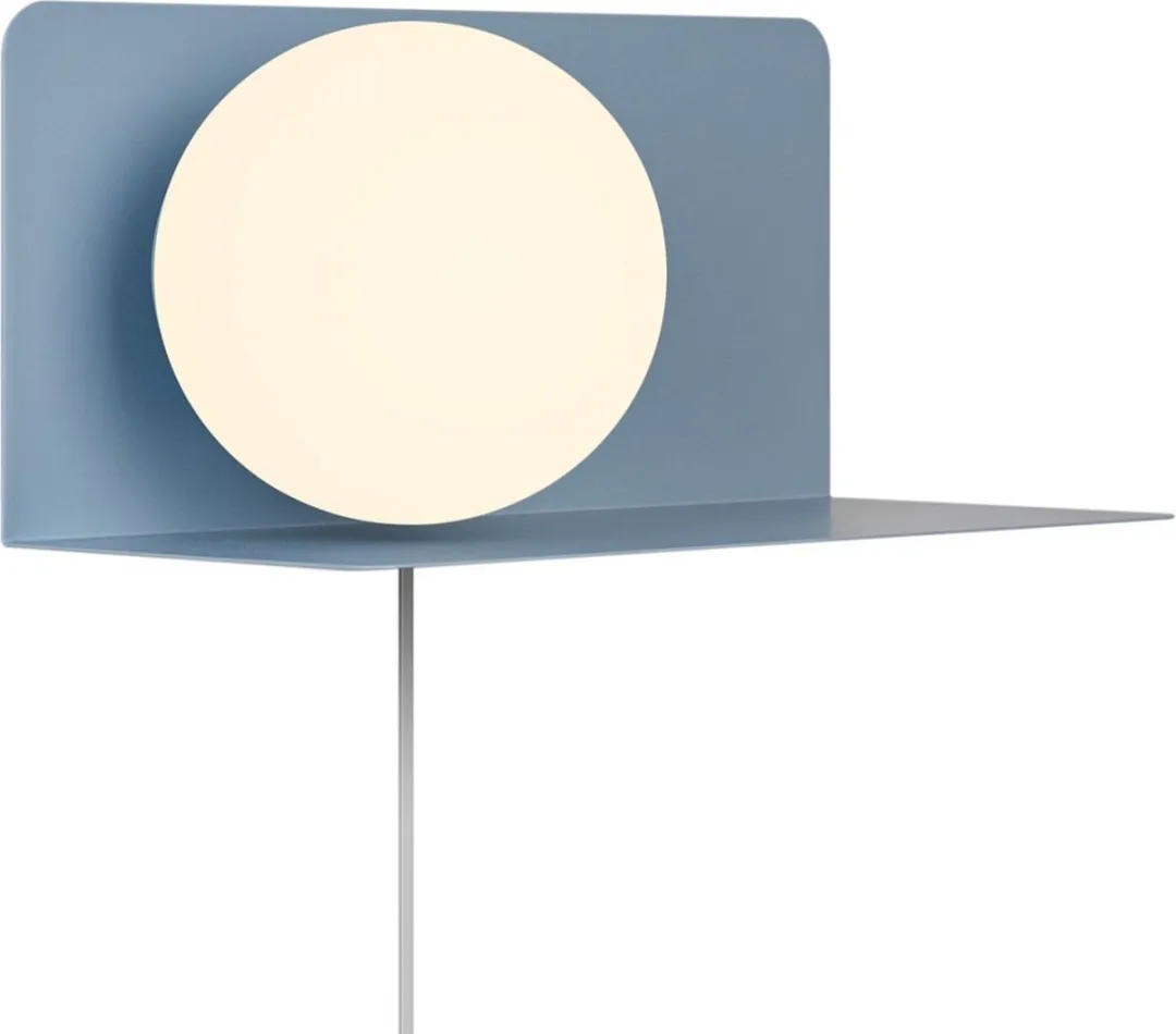 Nordlux Lilibeth Wandlamp E14 - 15cm - Blauw