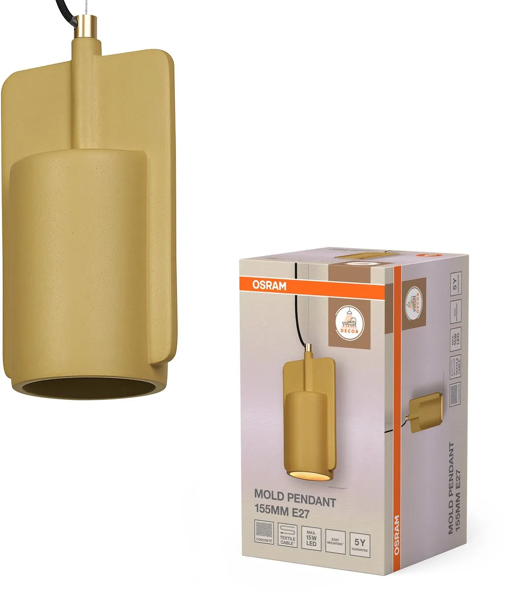 Osram Decor Mold Hanglamp 155cm - E27 Goud