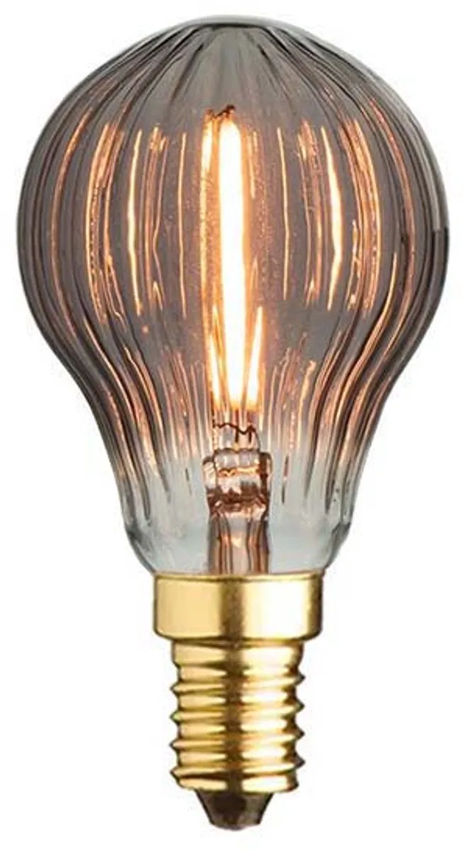 Lybardo E14 LED Rookglas 10 Stuks - 1W 2100K