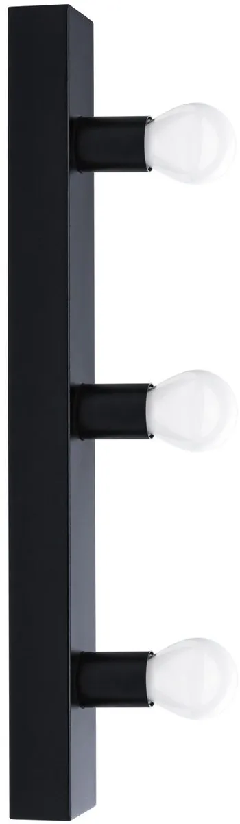 Paulmann LED Spiegellamp Regula II IP44 - 3x40W - Zwart