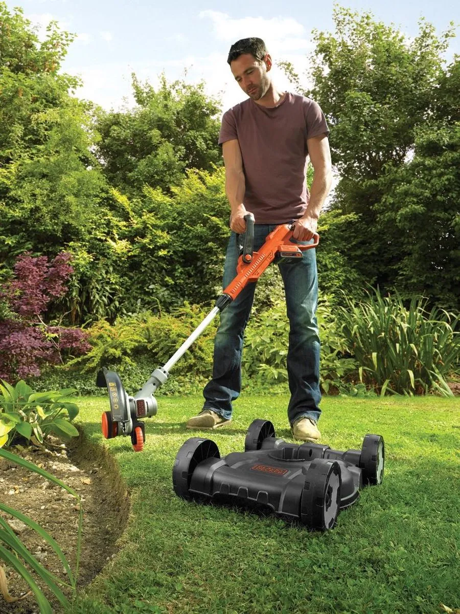 BLACK+DECKER STC1820CM-QW 3-in-1 Grastrimmer - 28cm - 18V 2.0Ah - afbeelding 6 van 6