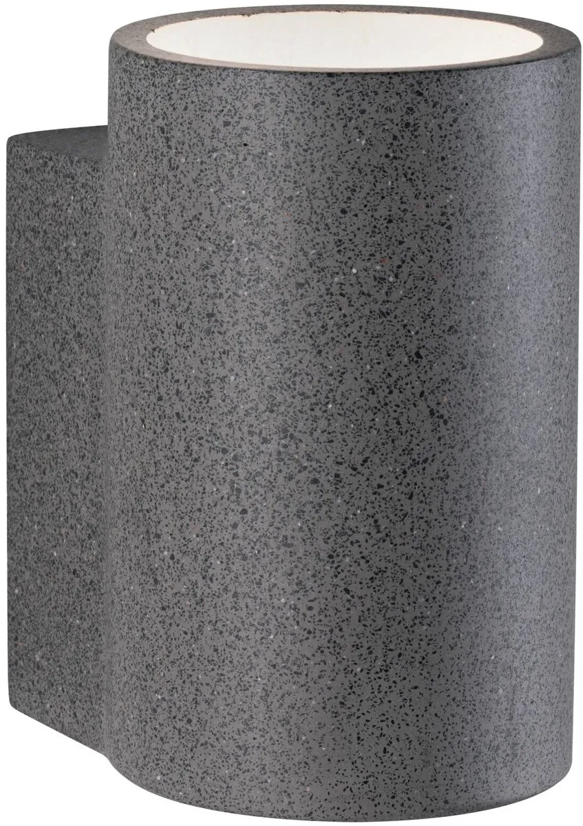 Paulmann LED Wandarmatuur Concrea IP65 3000K 6,8W - 300lm - Zwarte zandsteen
