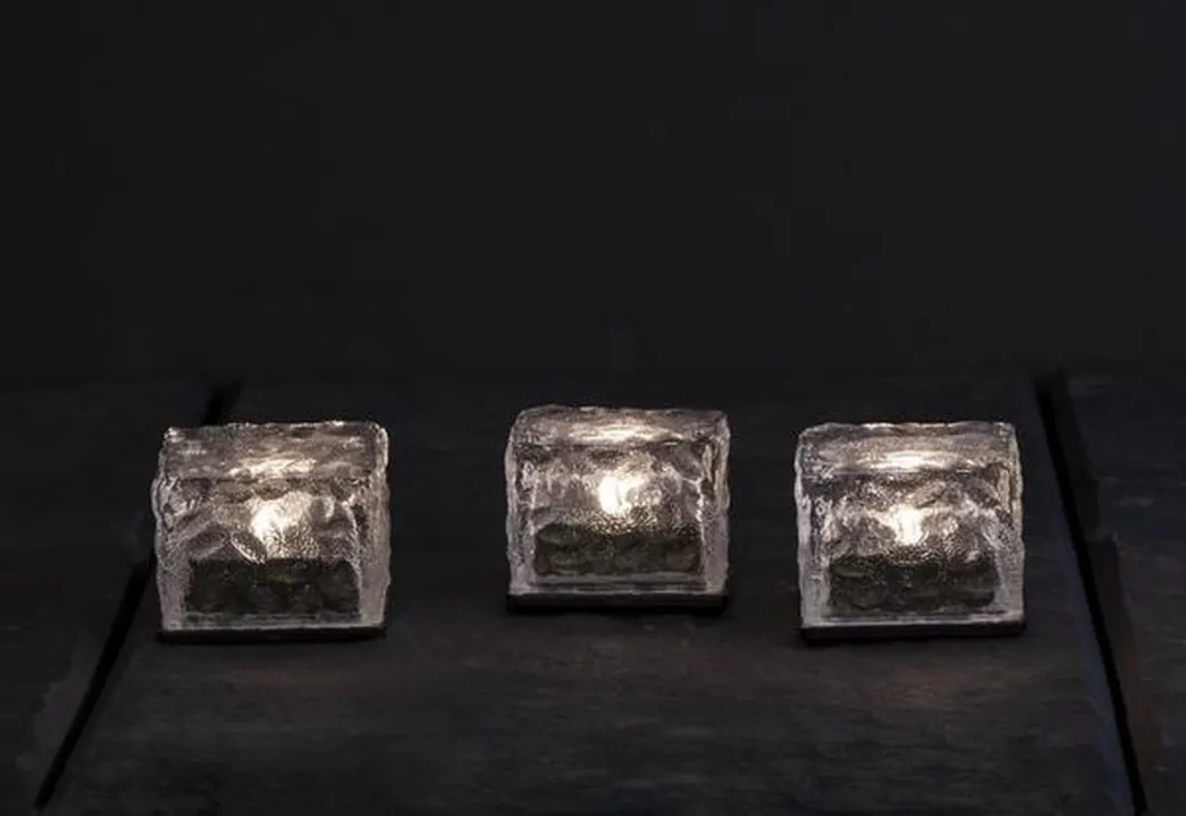 Star Trading 481-50 Buiten LED Vloerverlichting - 3 Stuks - Transparant