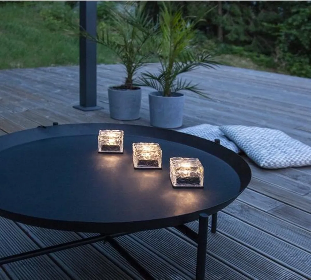 Star Trading 481-50 Buiten LED Vloerverlichting - 3 Stuks - Transparant