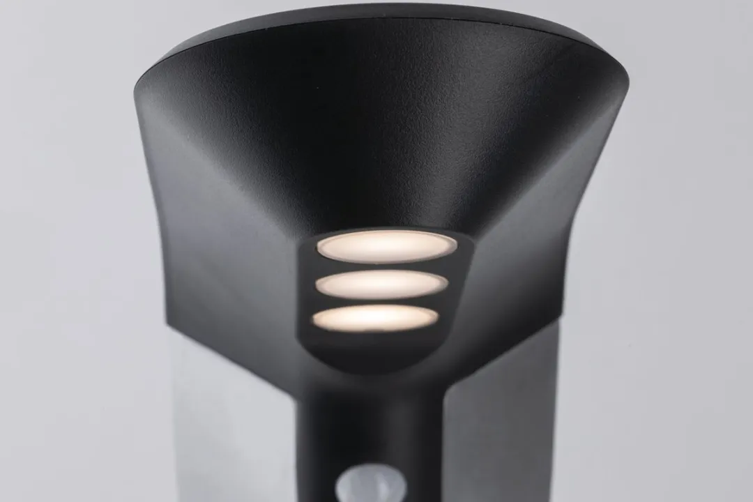 Paulmann Soley Bewegingsmelder LED-bolderlamp 3000K 42lm Antraciet - afbeelding 6 van 6
