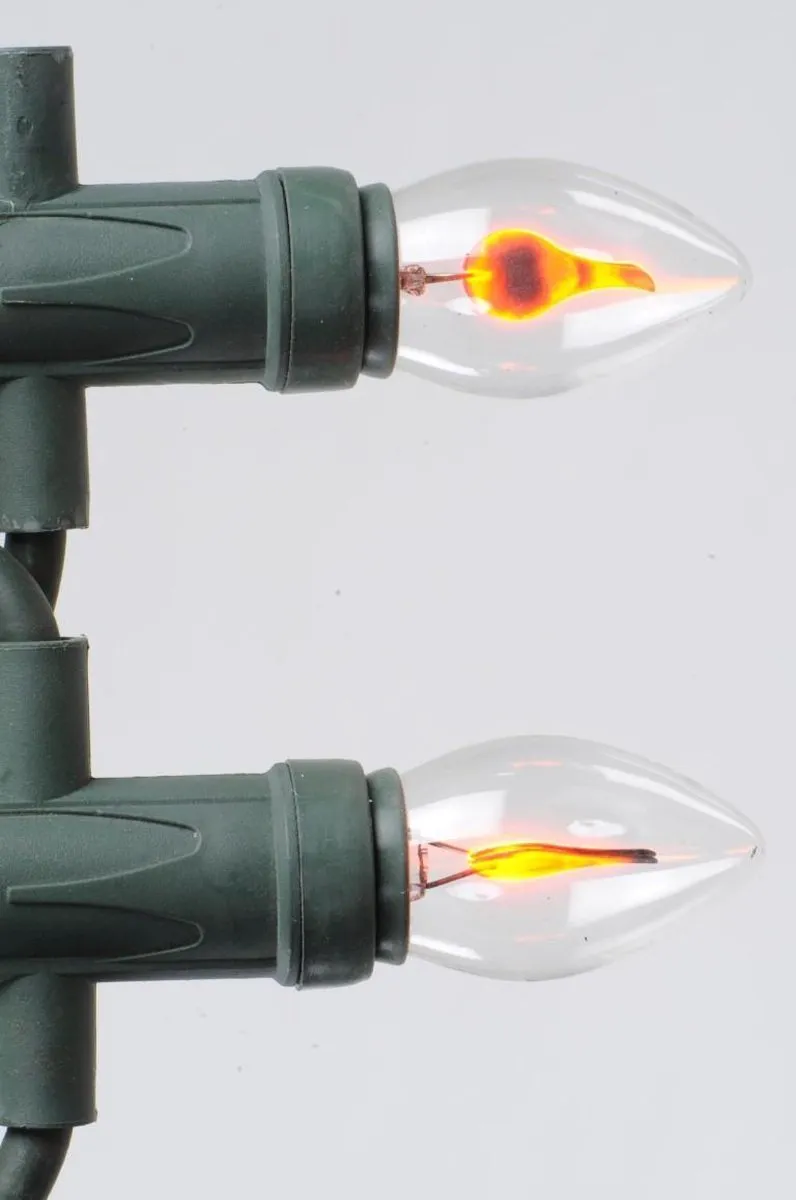 Lumineo HHCP Snoerverlichting Vlam 4m Warm Wit - afbeelding 6 van 6