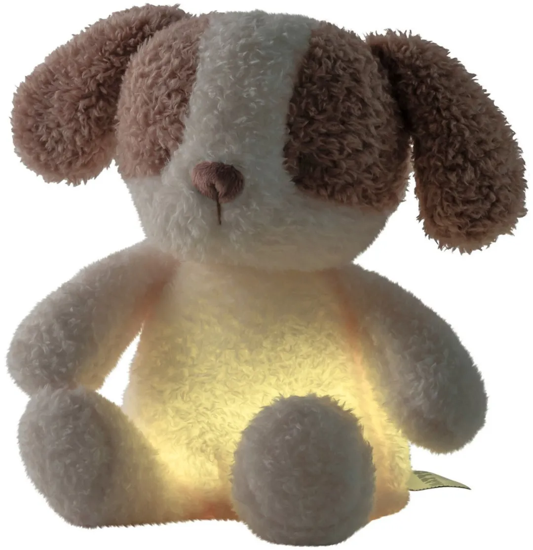 Nattou Teddy Baby Nachtlampje Hond 19cm