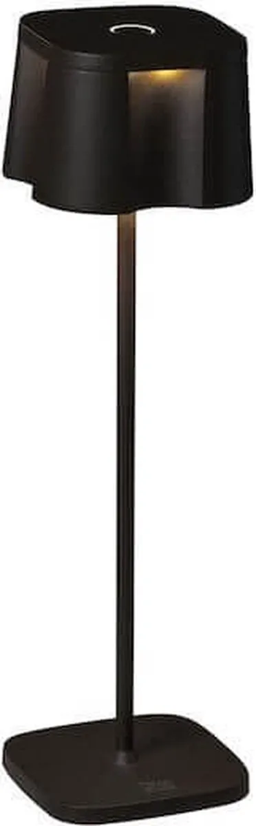 Konstsmide Nice Oplaadbare Tafellamp 2.2W - Zwart - afbeelding 6 van 6