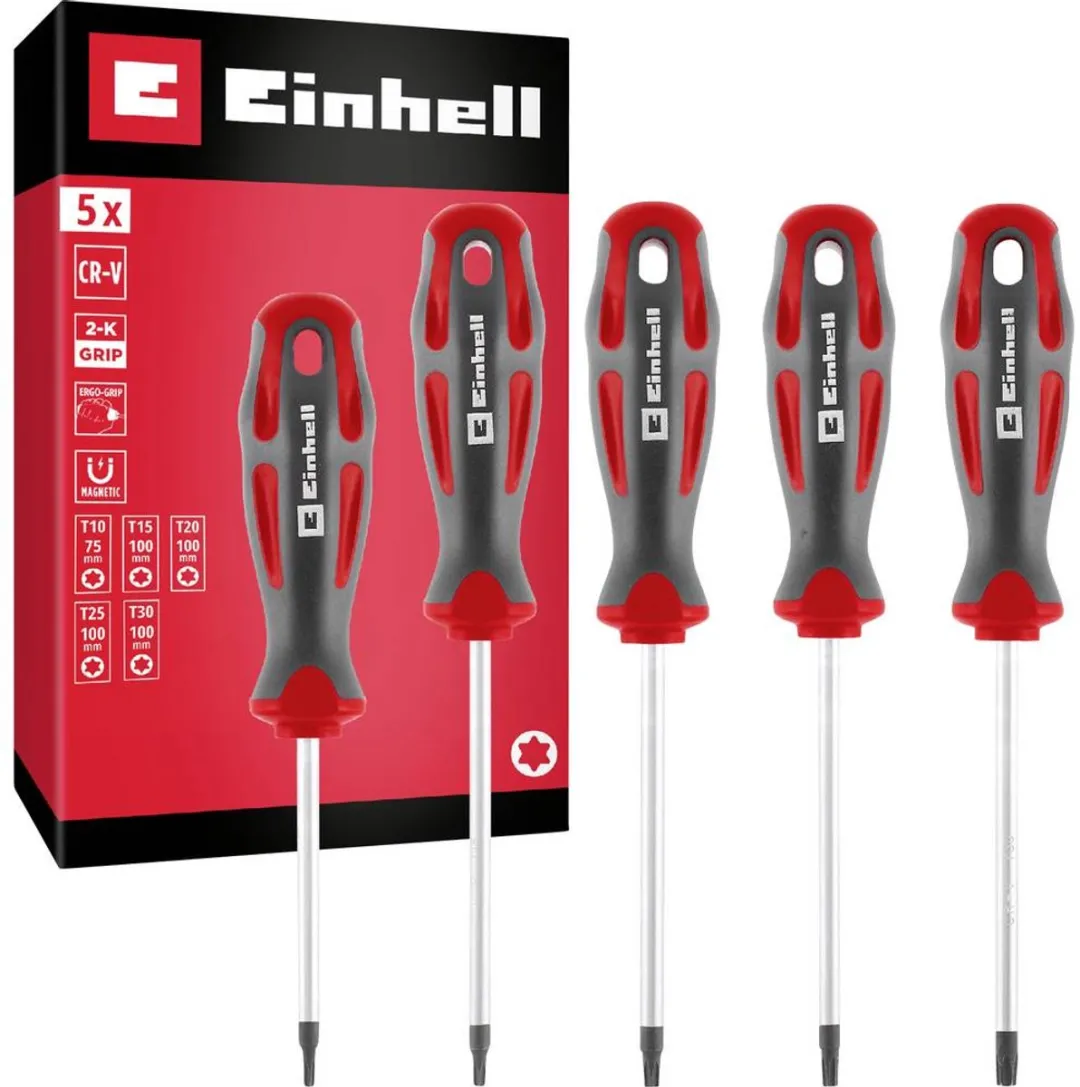 Einhell Schroevendraaierset Universeel T10-T30