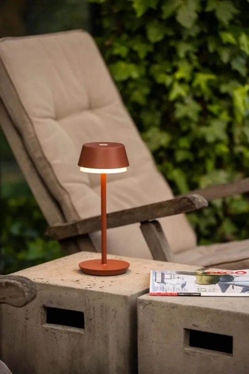 Konstsmide Lyon Tafellamp RGB - 2.2W - Terracotta