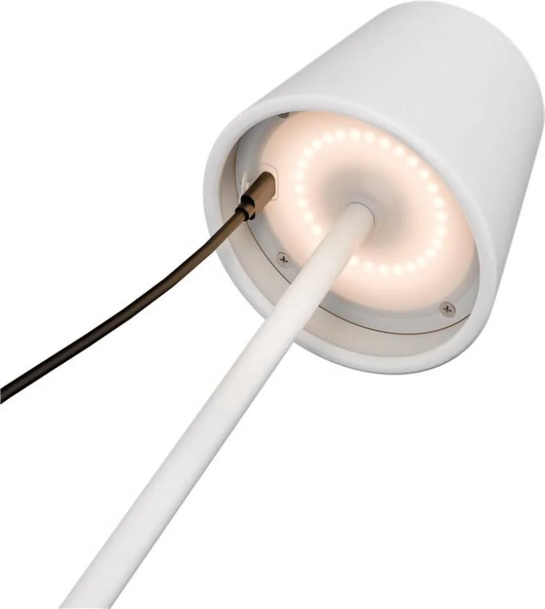 Goobay Wireless LED Tafellamp - 11cm - Wit