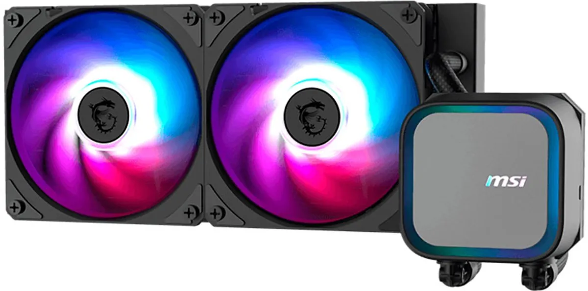 MSI MAG Coreliquid A13 240 CPU Koeler - 2x 120mm - Zwart