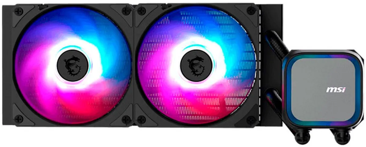 MSI MAG Coreliquid A13 240 CPU Koeler - 2x 120mm - Zwart