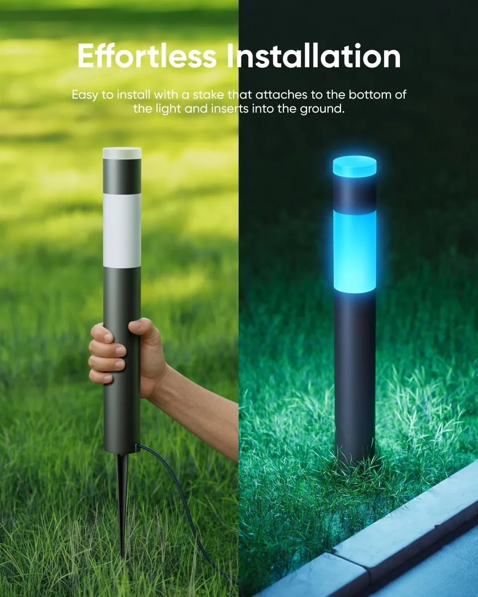 Eufy E10 Tuinpadverlichting RGBWW - 4 Stuks - 350 Lumen - IP65