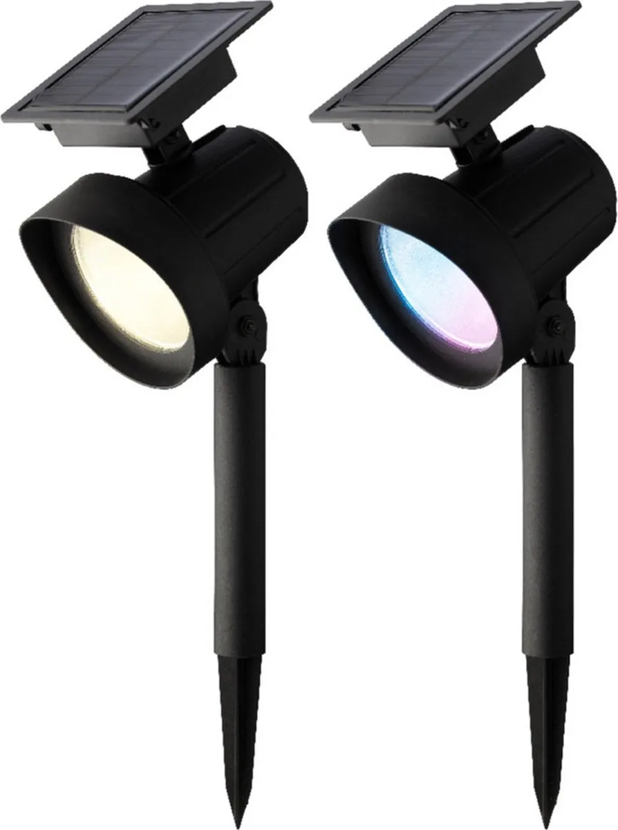 Lumineo Solar Spotlights 2x
