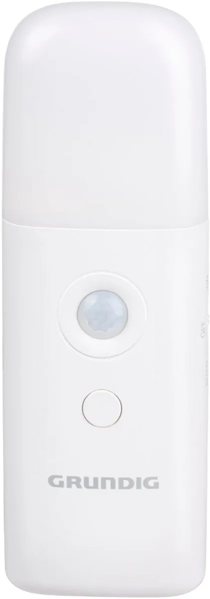 Grundig Draagbare Sensorlamp - Warm Wit Licht 120 Lumen - USB-C Oplaadbaar