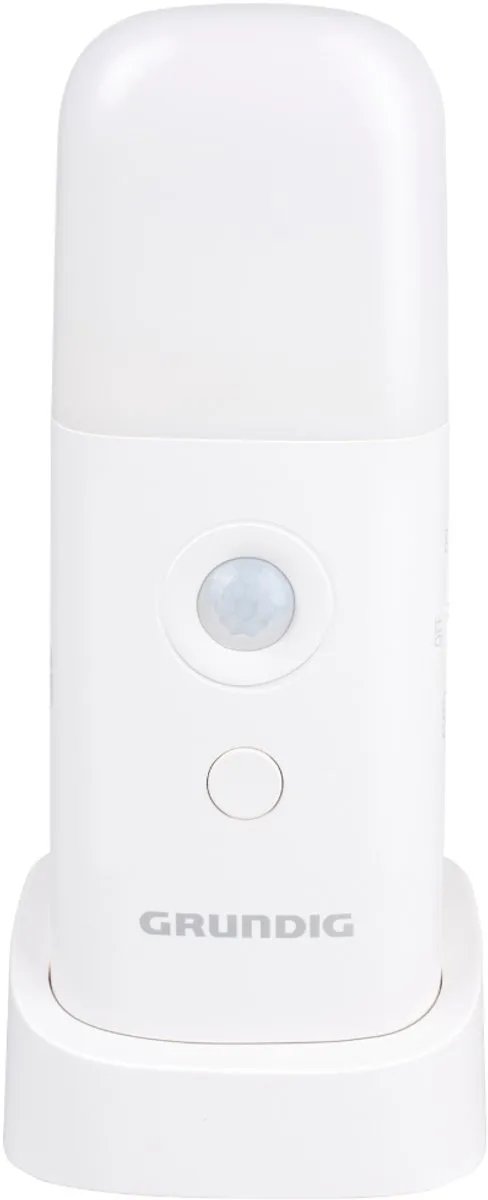 Grundig Draagbare Sensorlamp - Warm Wit Licht 120 Lumen - USB-C Oplaadbaar
