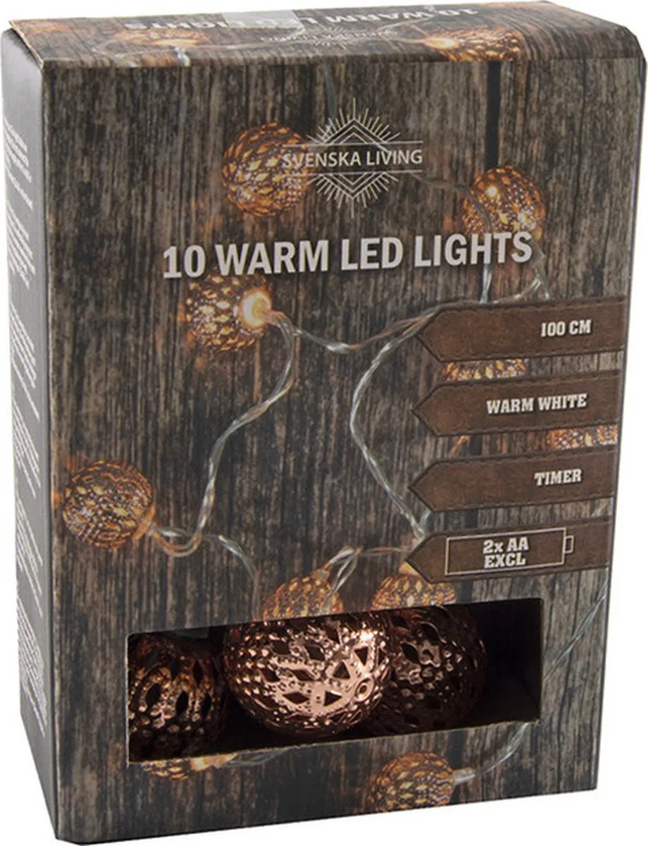Svenska Living Kerstlichtsnoer 100cm