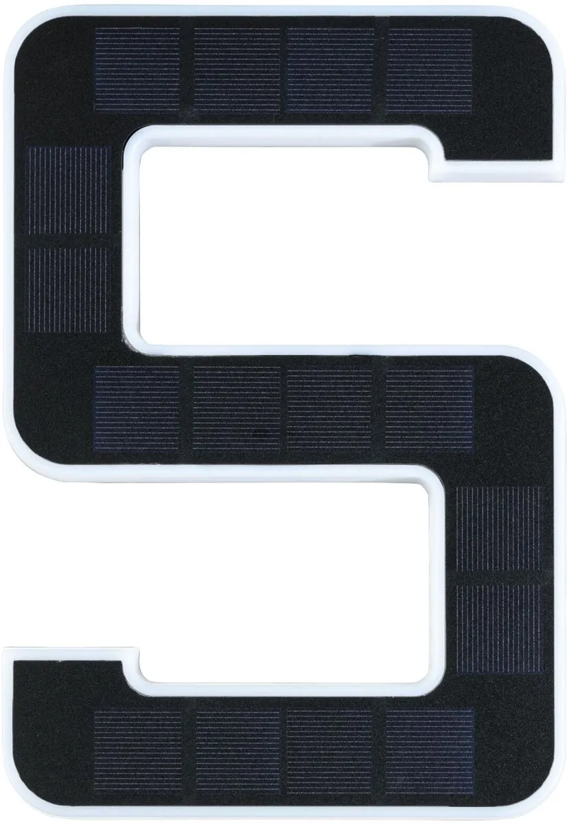 Paulmann Solar LED Huisnummerverlichting 6lm IP44 - Zwart