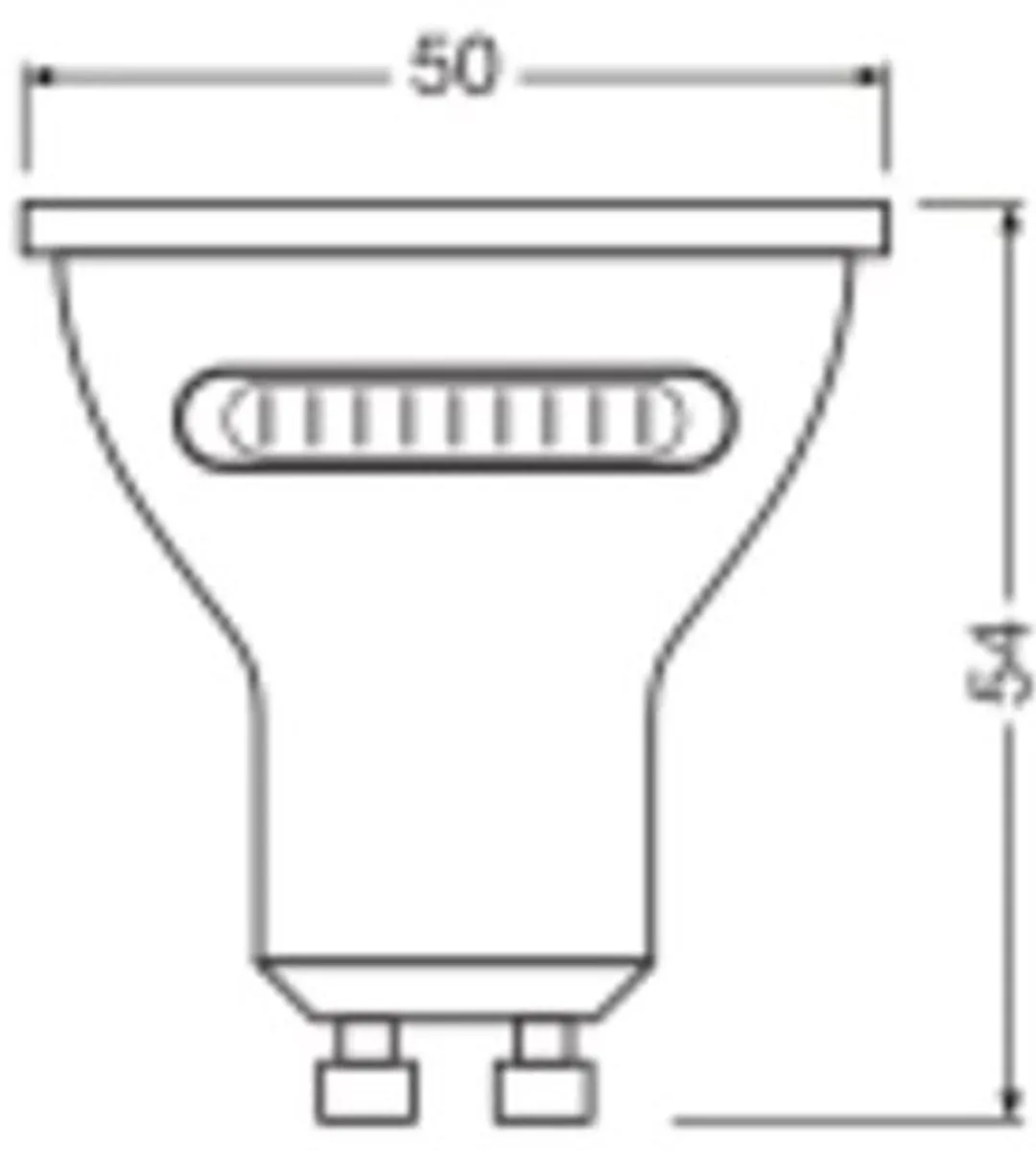 Osram LED Superstar Reflector Spot GU10 PAR16 4.2W 400lm - Warm wit 2700K - afbeelding 6 van 6