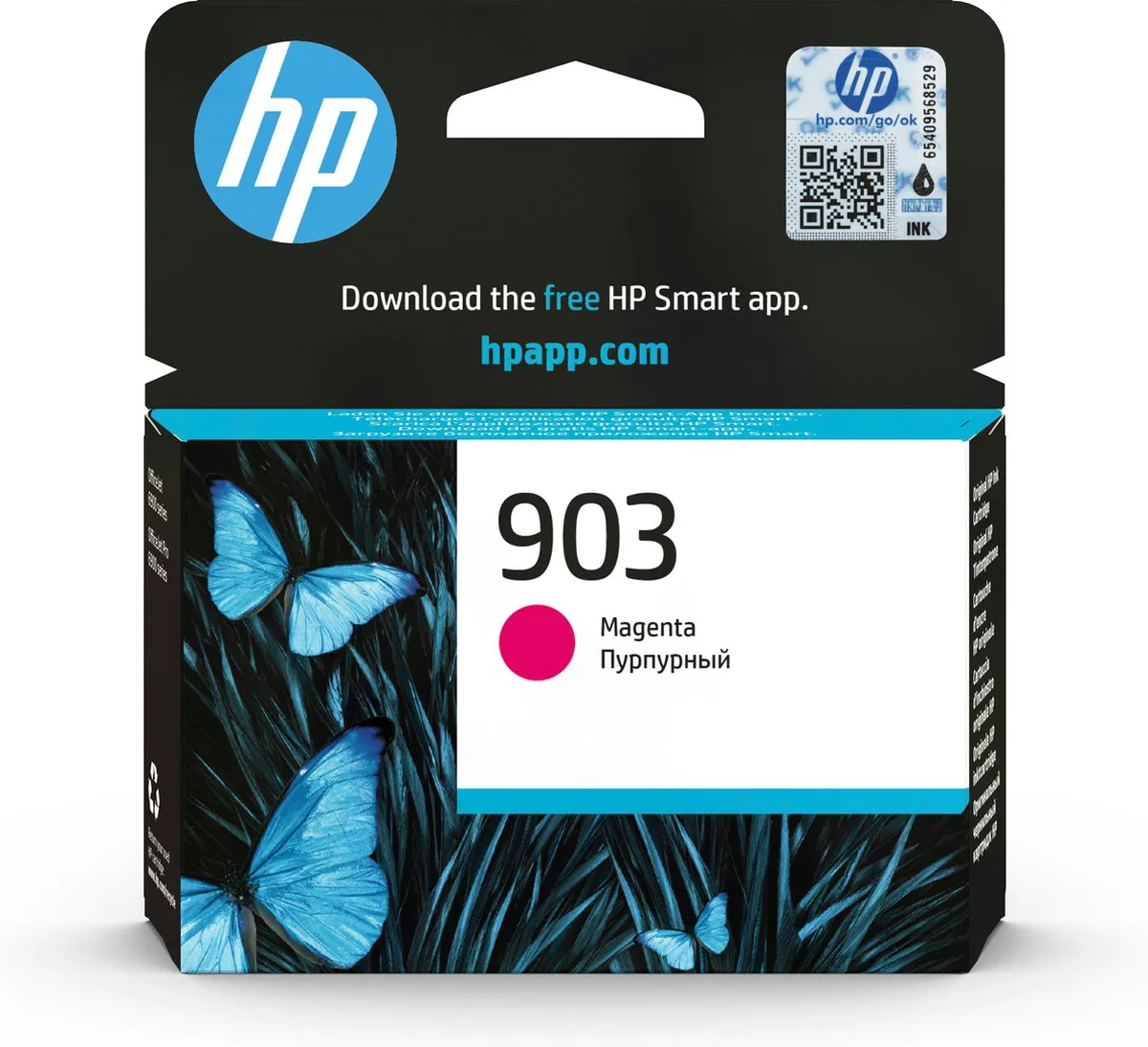 HP 903 Inktcartridge T6L91AE#BGY Magenta