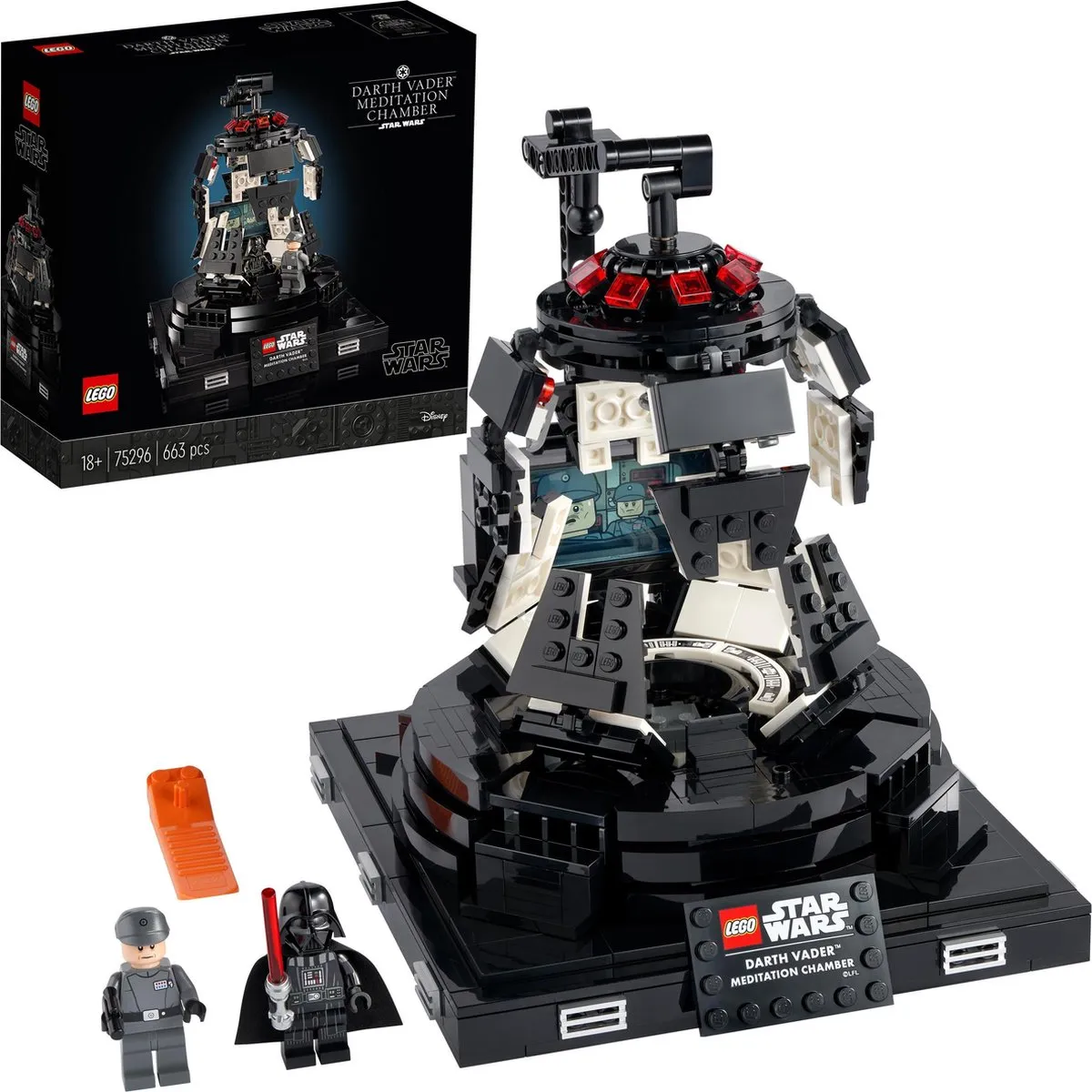 LEGO Star Wars Darth Vader Meditatiekamer 75296 - 663 Stukken