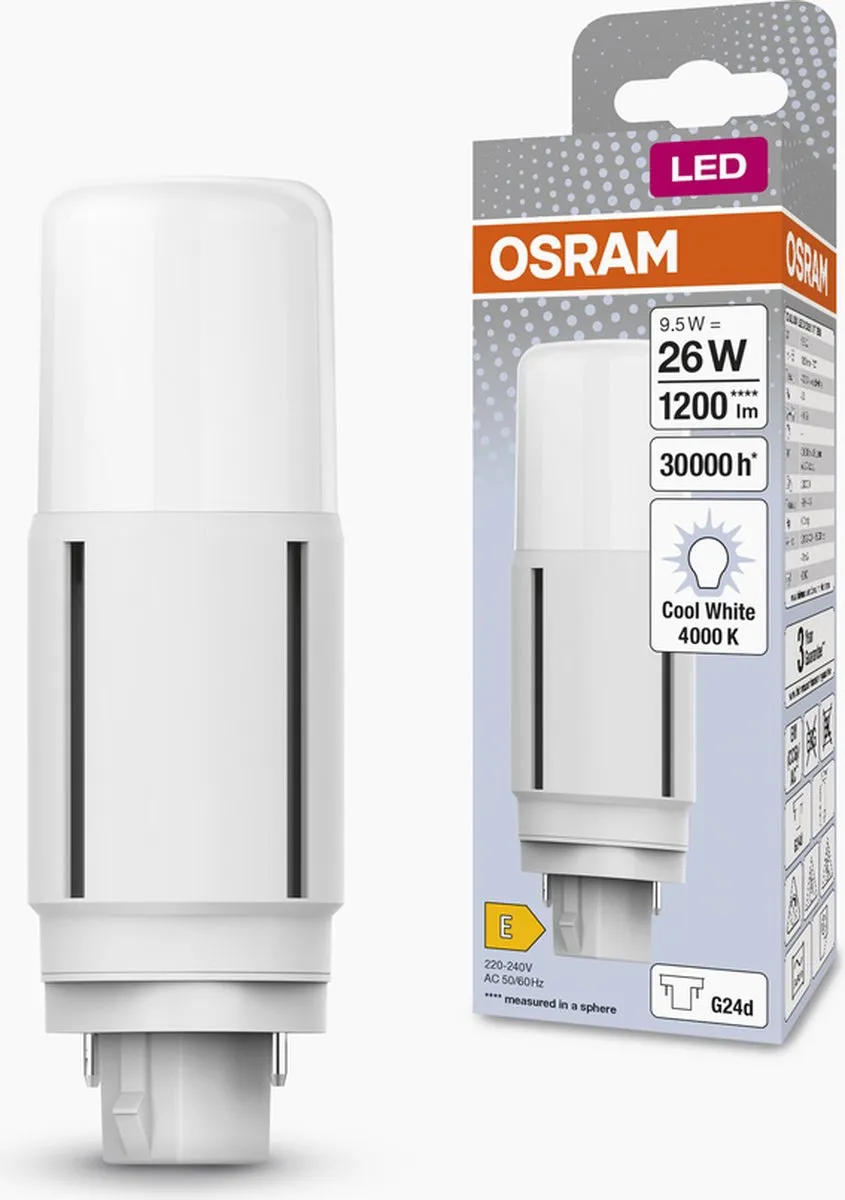 Osram LED G24d 9.5W Neutraalwit