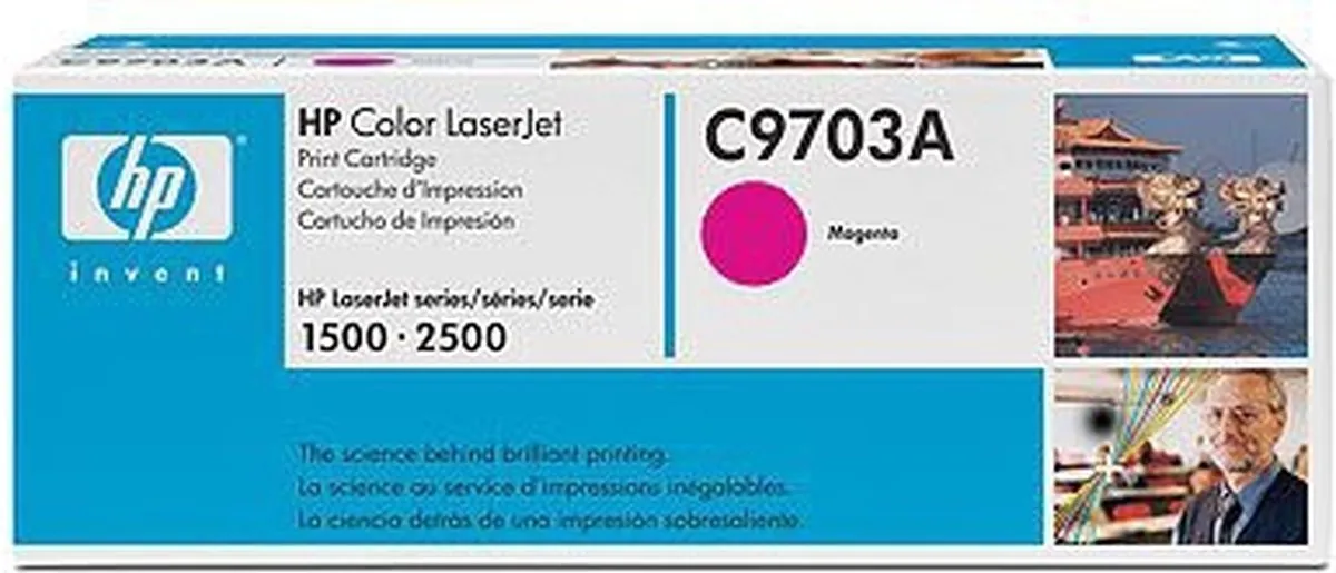 HP 121A C9703A Tonercartridge - Magenta - afbeelding 6 van 6