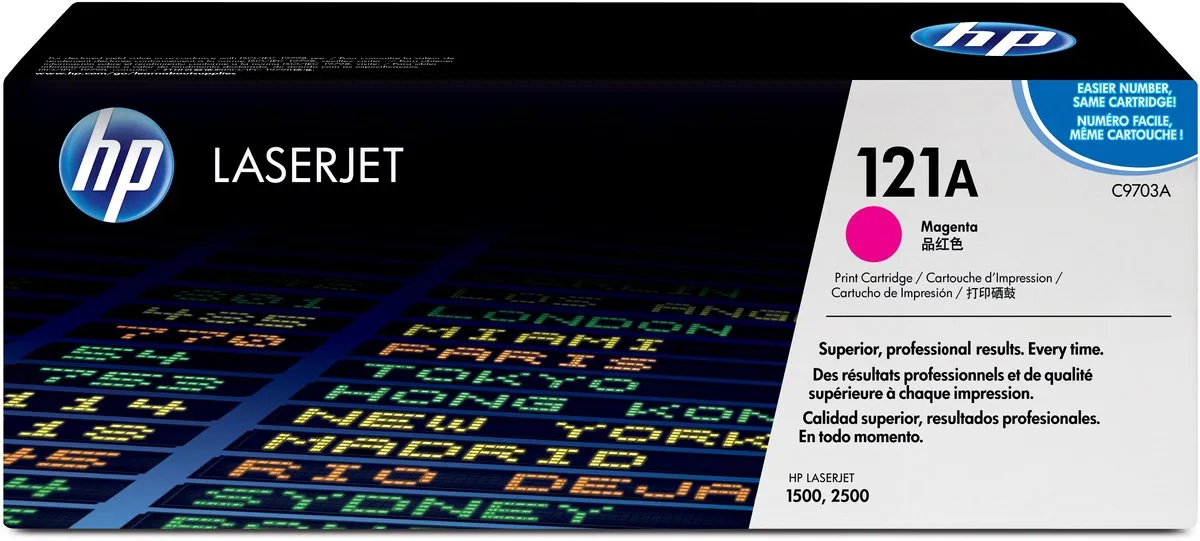 HP 121A C9703A Tonercartridge - Magenta