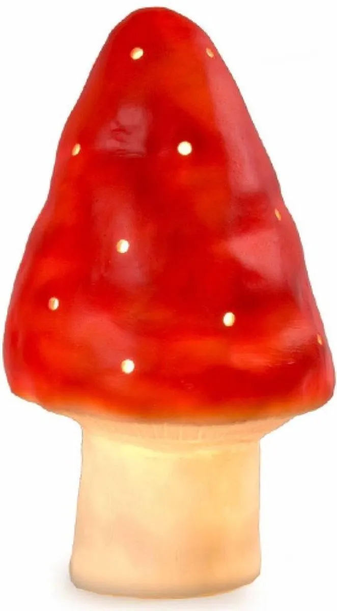 Egmont Toys Puntpaddestoel Lamp - Rood