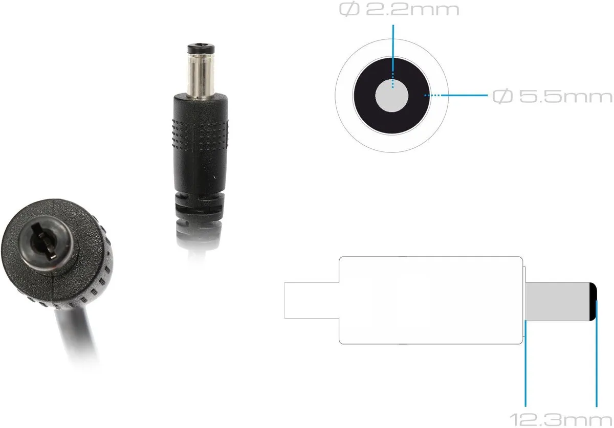 Acer ESC.204W Oplader 63W - Laptop