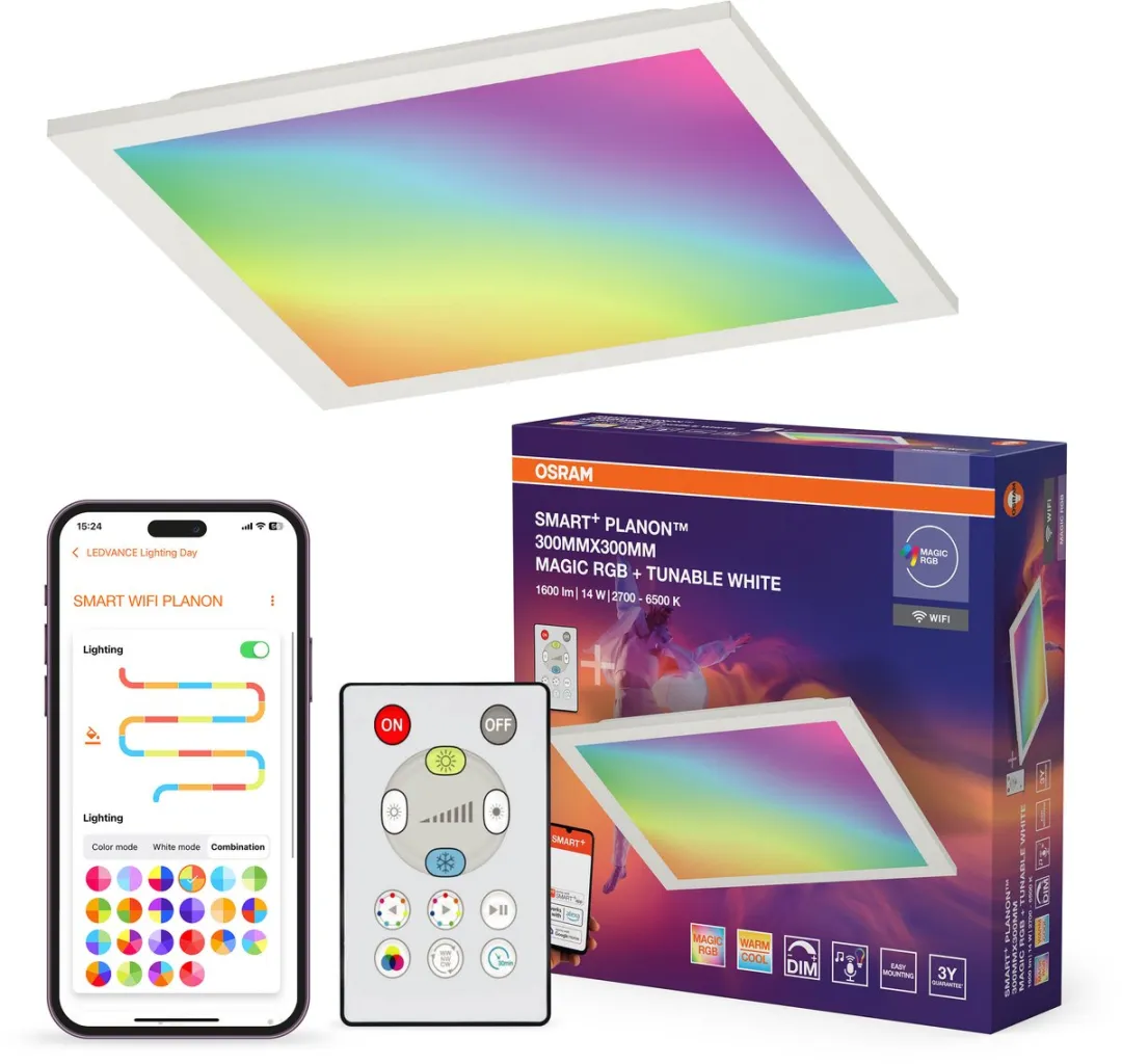 Osram Smart+ Wifi Planon Magic LED Paneel 18W - RGBW - 300x300mm