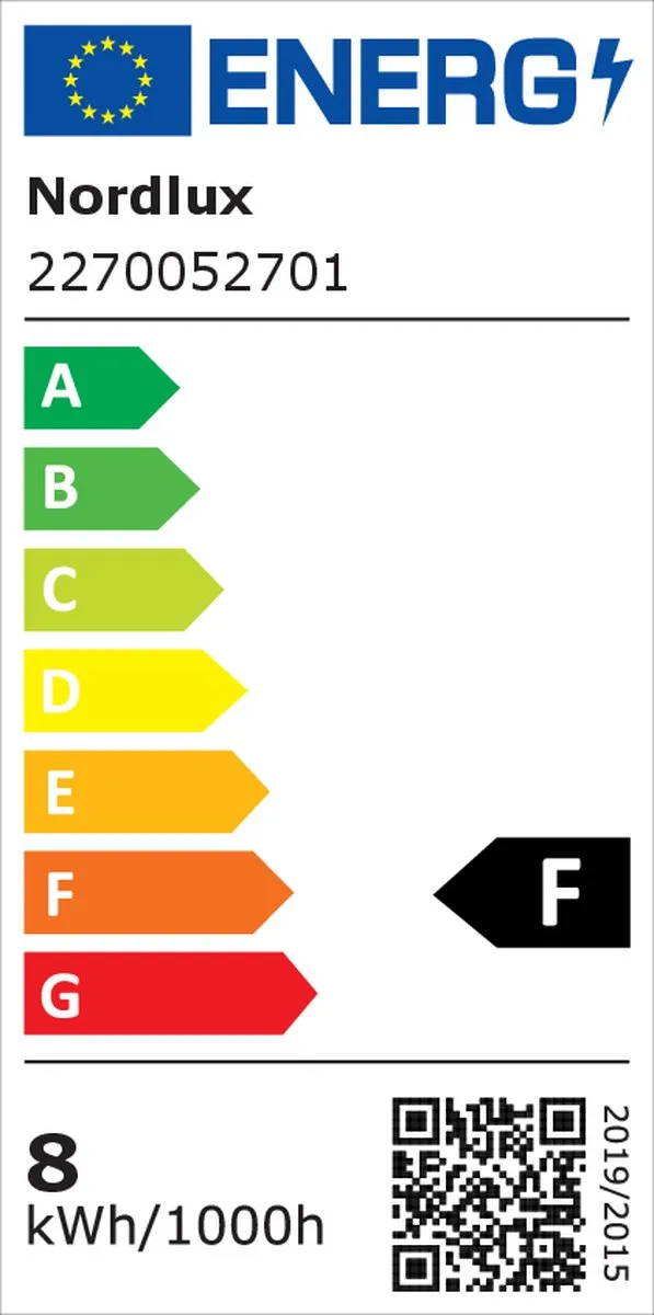 Nordlux A60 RGB Smart E27 - 4.7W - 3 Stuks