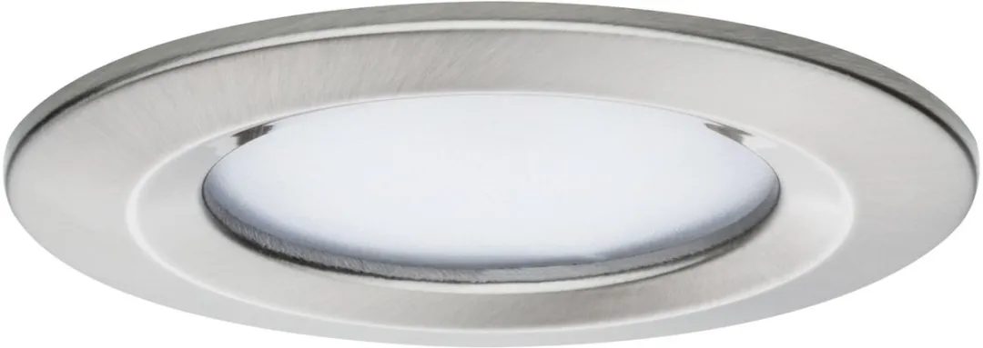 Paulmann Nova Plus Coin Basisset LED-inbouwlamp 3x6W 470lm 2700K - Staal geborsteld