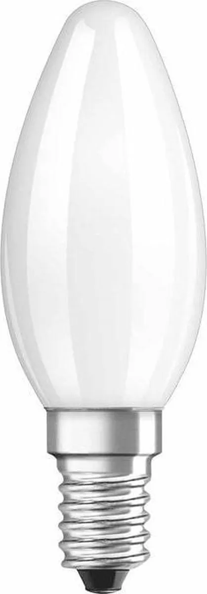 Osram LED Kaarslamp E14 2.5W Koelwit Mat - 4000K - afbeelding 6 van 6