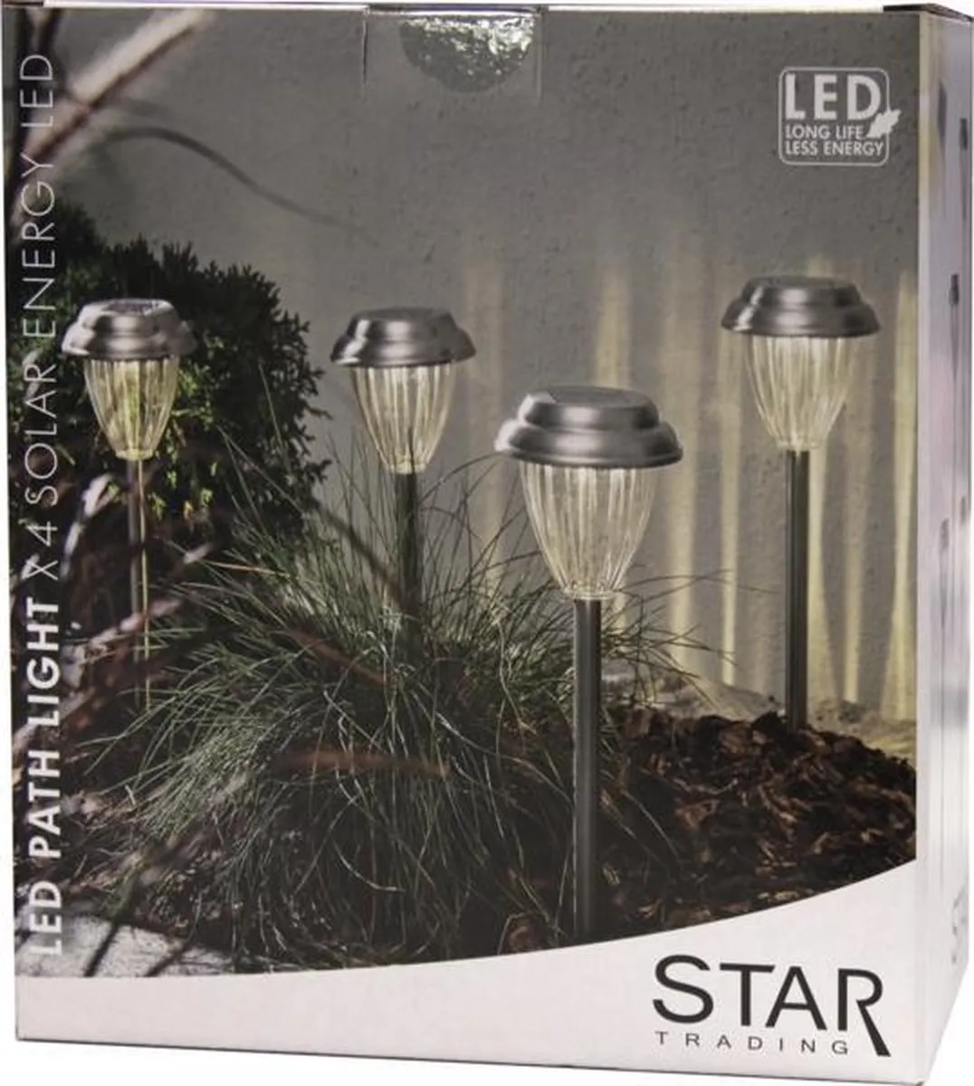 Star Trading 479-05 Grondverlichting LED - 0,06W - 4 Stuks