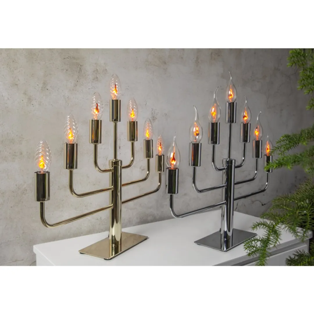 Star Trading Kaarslamp E14 3W Super Warm Wit - 5 Stuks