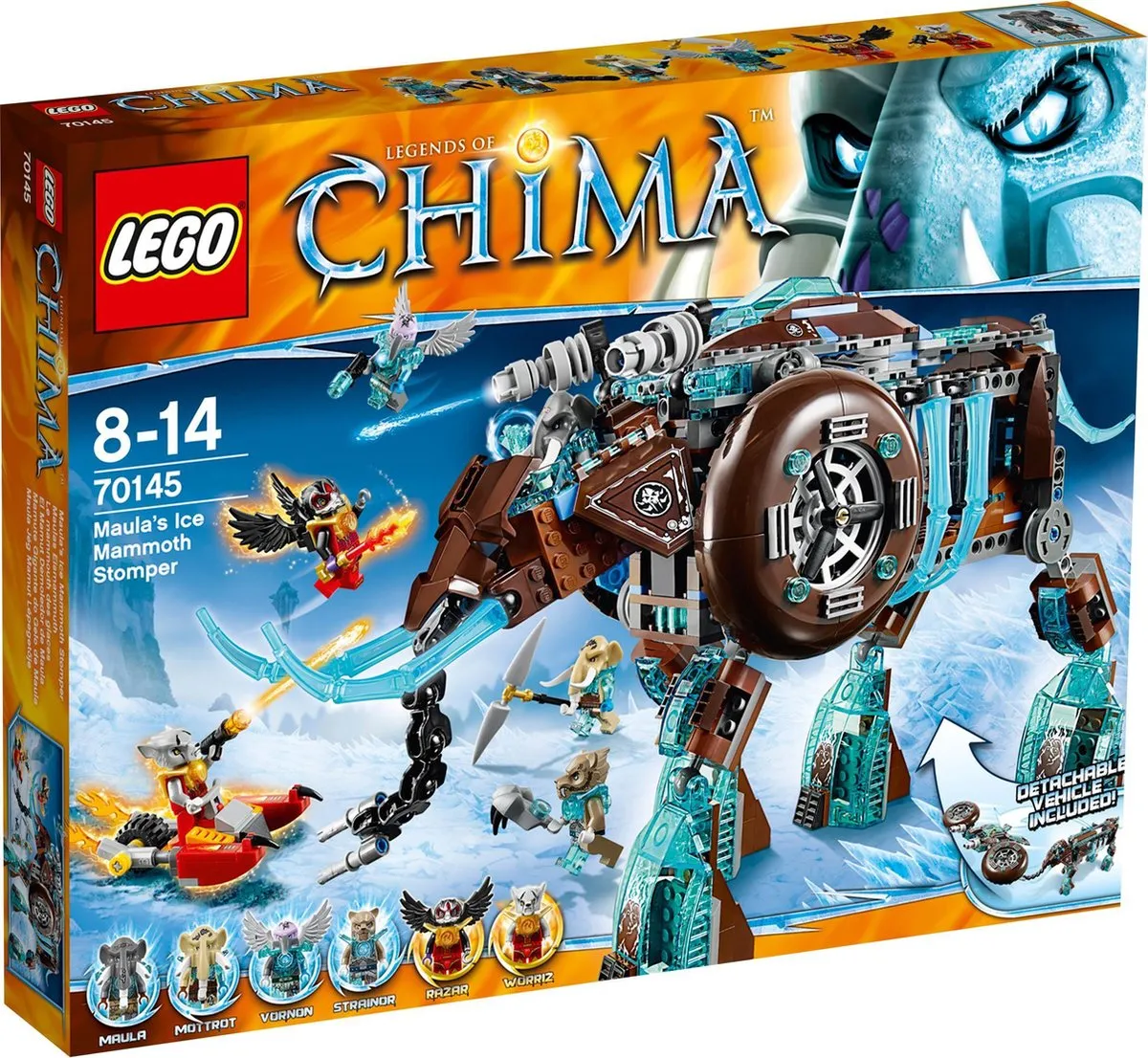 LEGO Chima Maula’s IJsmammoet Stamper 70145