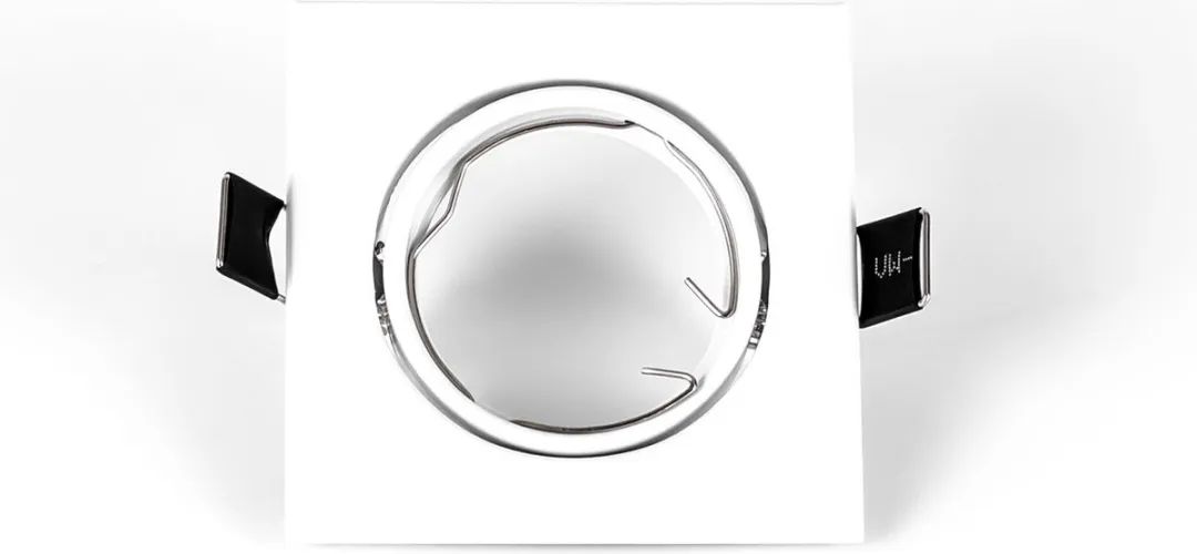 Solistech Inbouw GU10 LED Spot Armatuur 2x - Ø75mm - Wit