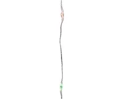 Lumineo Kerstverlichting 40 LED Multicolor - 95cm - Zilver