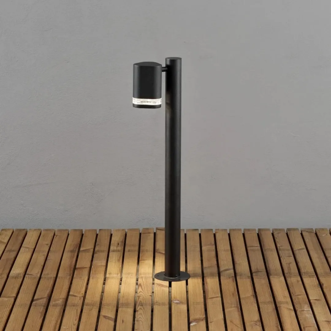 Konstsmide Modena 1-lichts Wandlamp 70cm - Zwart