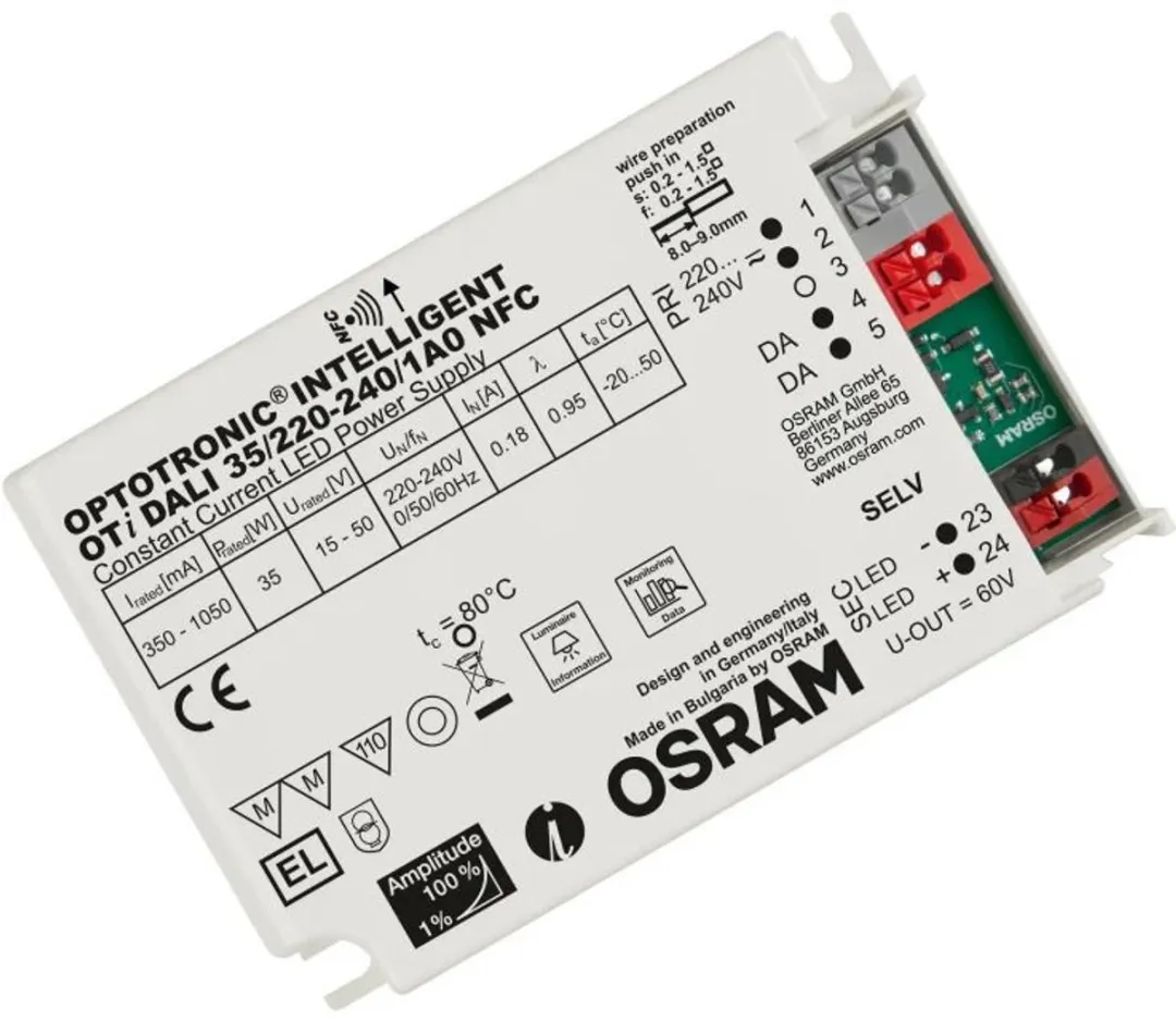 Osram Optotronic Intelligent Opti DALI 35/220-240 LED Driver