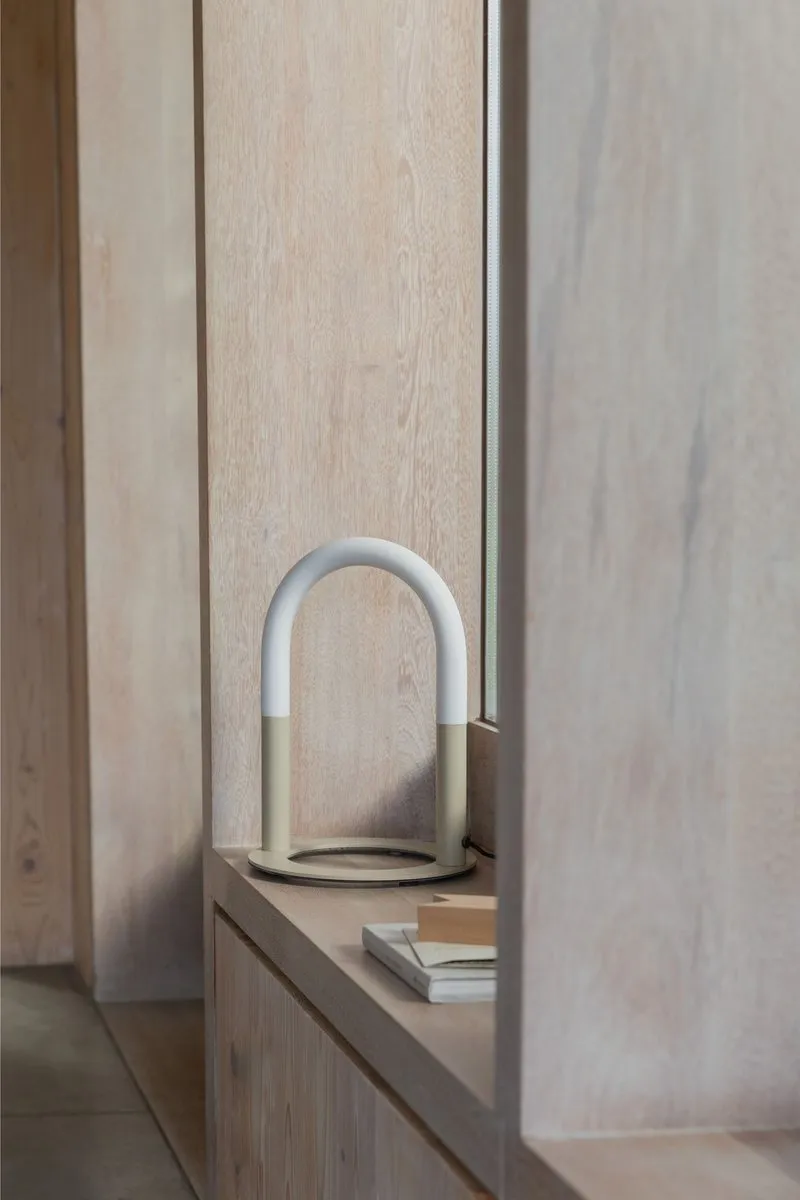 Zuiver Arch Tafellamp Beige - 25cm