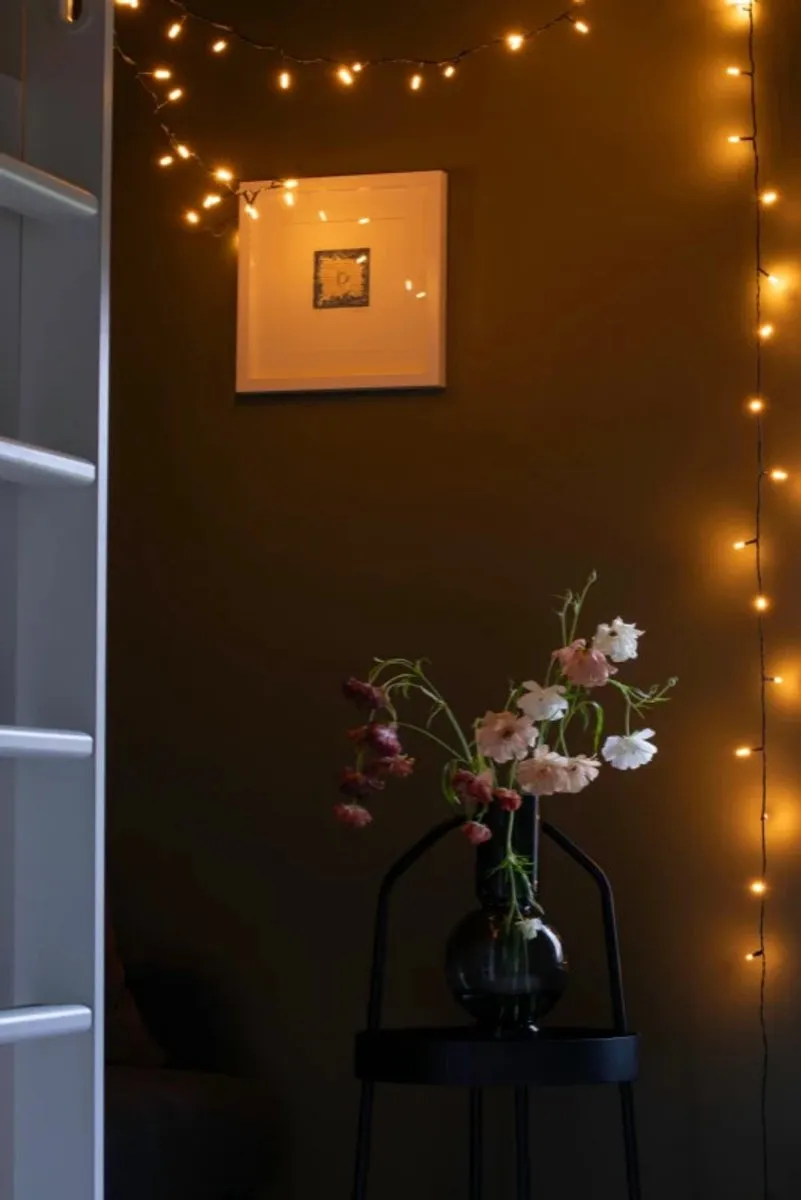 Konstsmide Kerstboomverlichting 50 LED 5m - Warm wit - Groen snoer - afbeelding 5 van 6