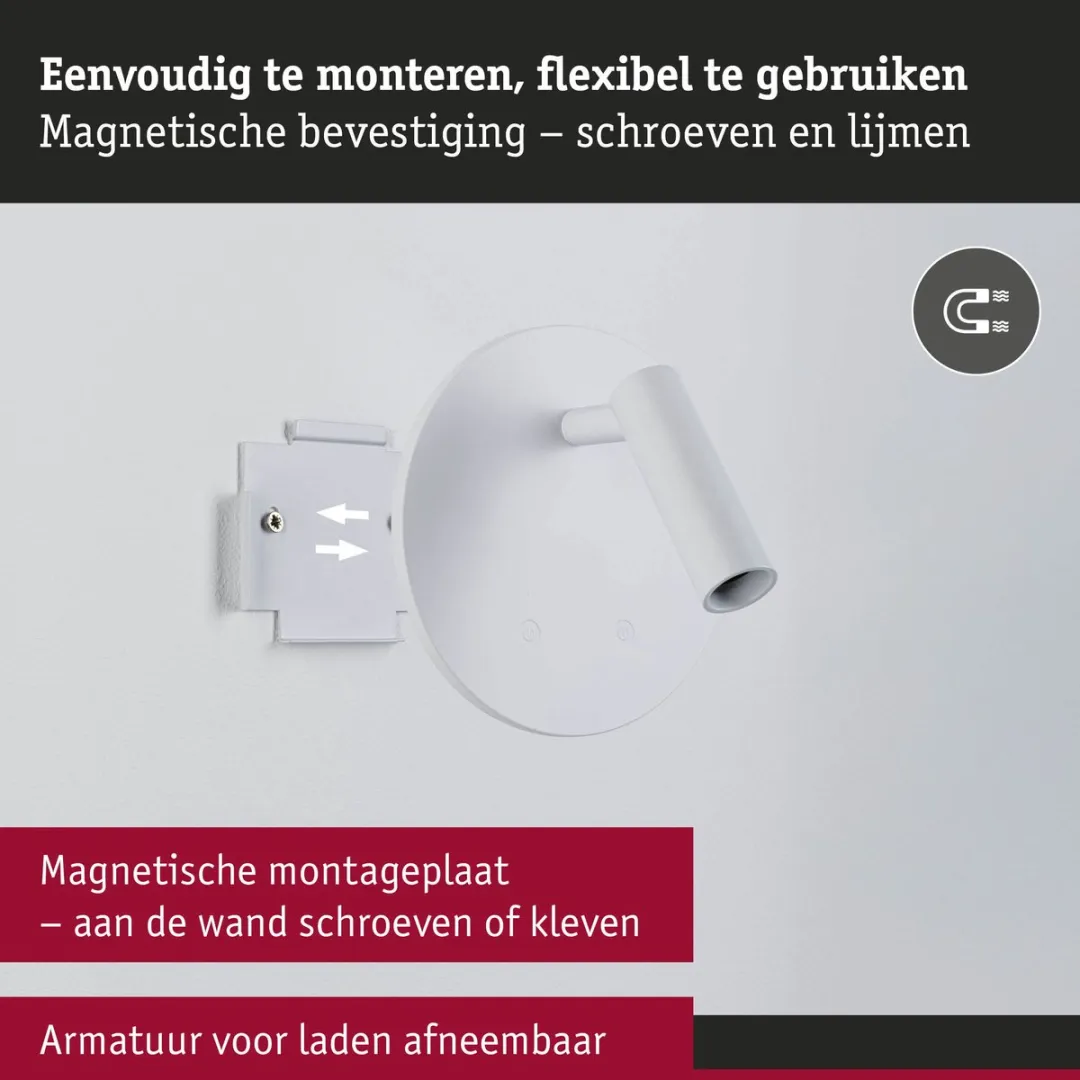 Paulmann LED Wandlamp Kiora 2700K - 2x80lm Wit